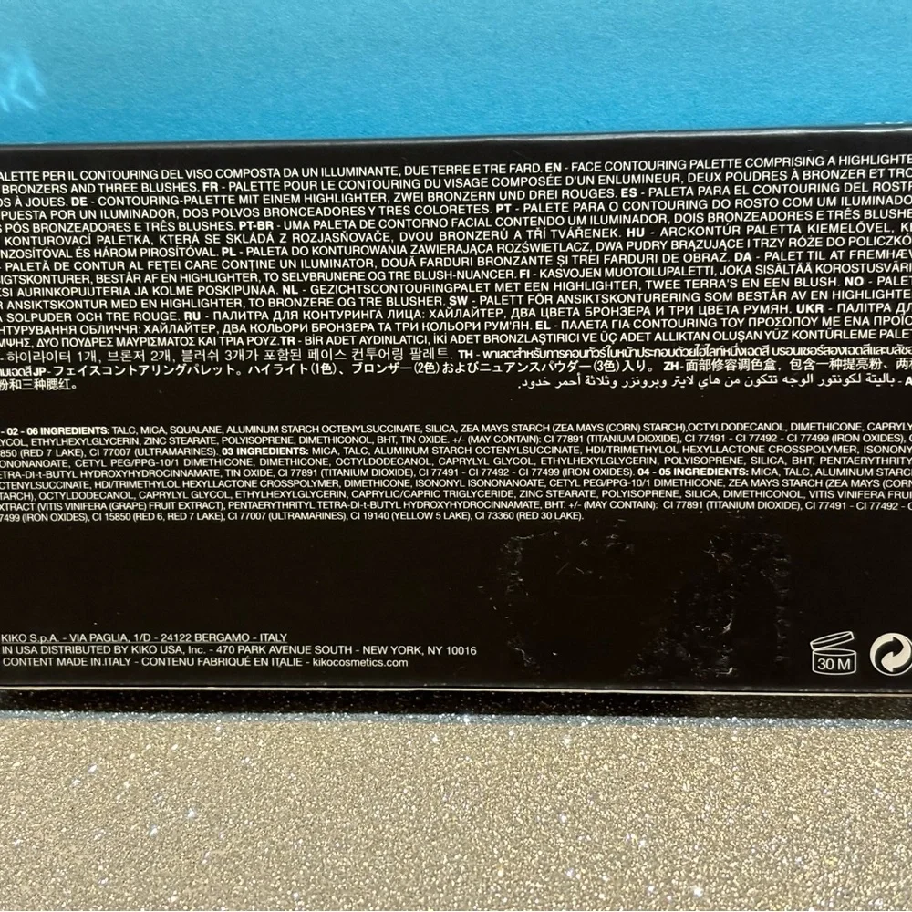 BNIB! KiKO Milano SMART Essential Face Palette in 02